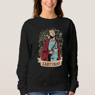 Sudadera Café del Día de la Fiesta de San Drogo Santo Patró