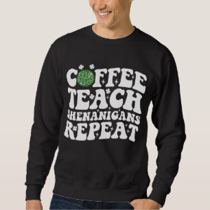Sudadera Café Enseña Travesuras Repite Bola De Discoteca Pr