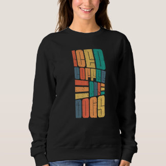 Sudadera Café helado y perros Caffeine Drinker Coffeehole