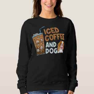 Sudadera Café Helado Y Perros Veterinario Recepcionista