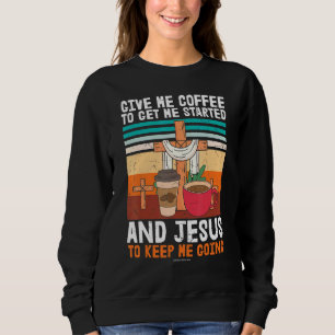 Sudadera Café Jesús Biblia Cristiana Verse Iglesia Religios