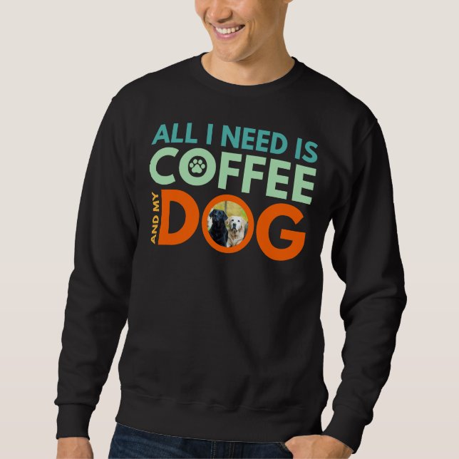 Sudadera Café Labrador (Anverso)