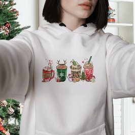 Sudadera Café lindo chocolate caliente Navidades simples mu