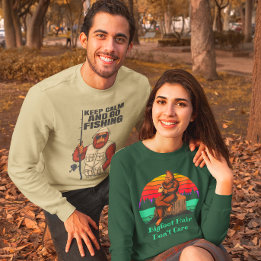 Sudadera Café Mañana Bigfoot Pelo Bigfoot No Importa