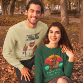 Sudadera Café Mañana Bigfoot Pelo Bigfoot No Importa 