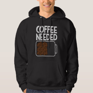 Sudadera Café necesario Bebida Café frijol Batería Hombres