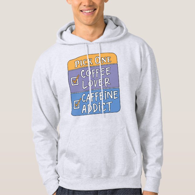 Sudadera Café o cafeína (Anverso)