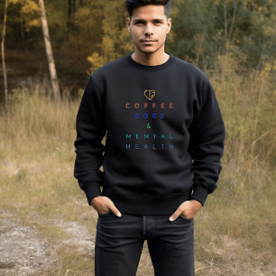 Sudadera Café, perros y salud mental: el trío perfecto