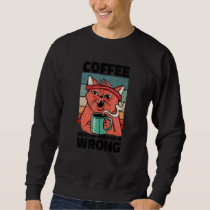 Sudadera Café porque el asesinato es una broma equivocada p