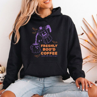 Sudadera Café recién enamorado Fantasma de Halloween lindo