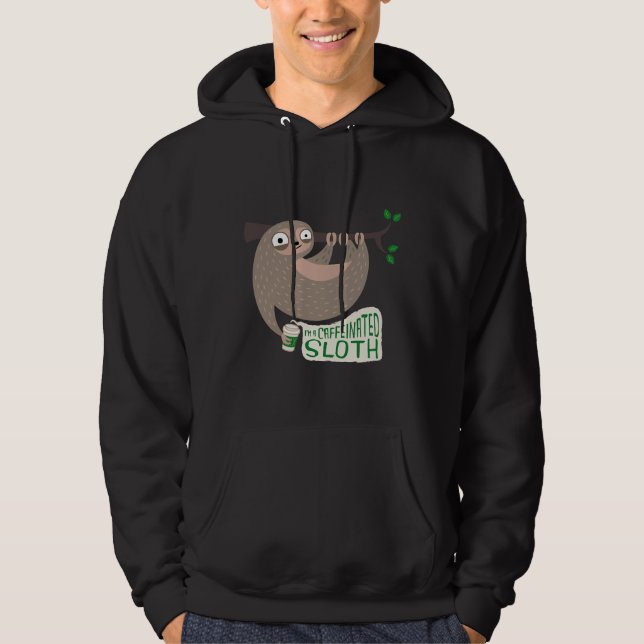 Sudadera Café Sloth 3630 (Anverso)