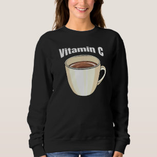 Sudadera Café Vitamina C Cafe Bebida Cafeína Café Tofe