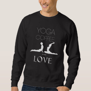 Sudadera Café Y Amor De Yoga