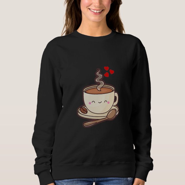 Sudadera Café y Chill (Anverso)