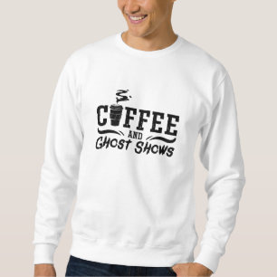 Sudadera Café Y Fantasma Muestran Cazadores De Fantasma