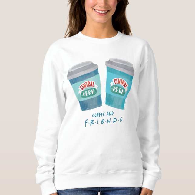 Sudadera Café y FRIENDS™ (Anverso)