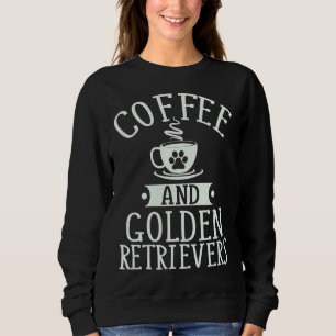 Sudadera Café Y Hoodie De Recuperación De Oro Para Perro Ma