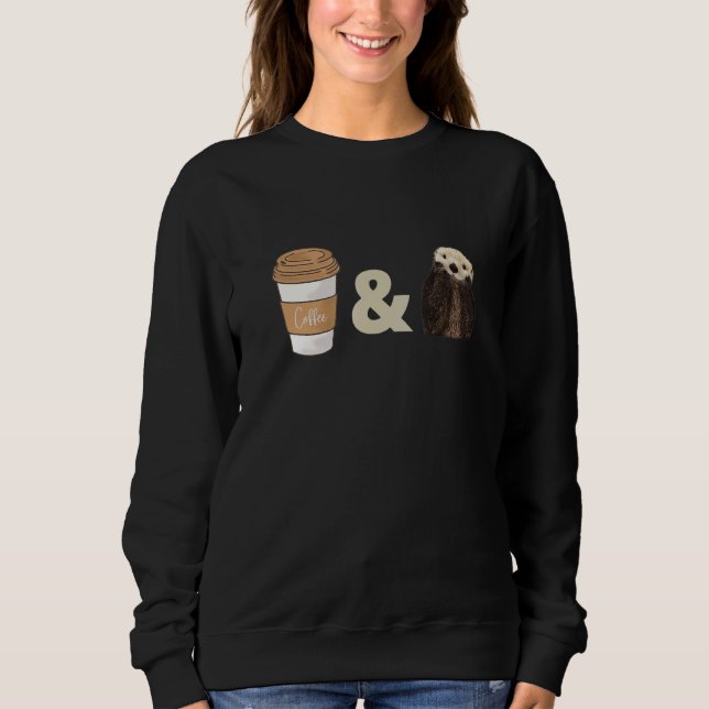Sudadera Café Y Mantequilla De Mar. (Anverso)