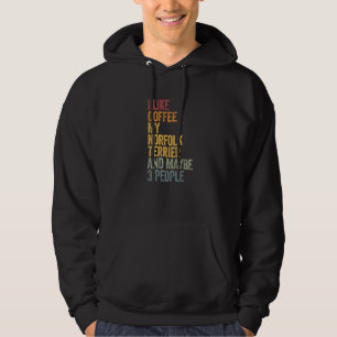 Sudadera Café Y Mi Norfolk Terrier 3 Personas Perros De Per