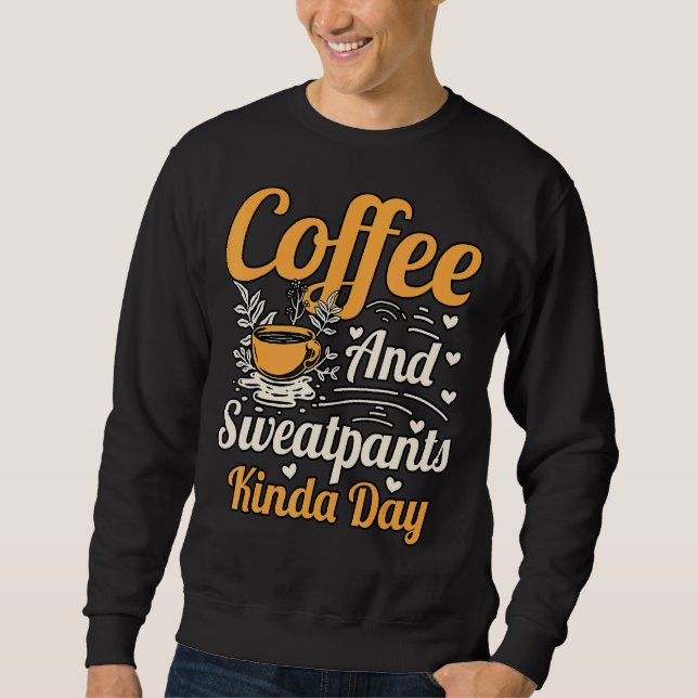Sudadera Café Y Pantalones (Anverso)