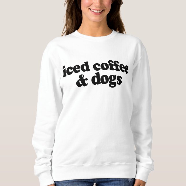Sudadera Café Y Perros Helados (Anverso)