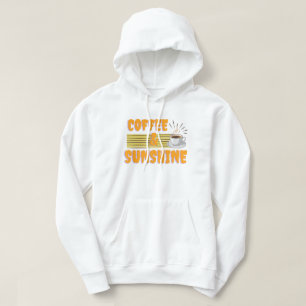 Sudadera Café y Sol – Mañana Positiva
