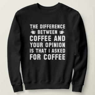 Sudadera Café Y Tu Opinión