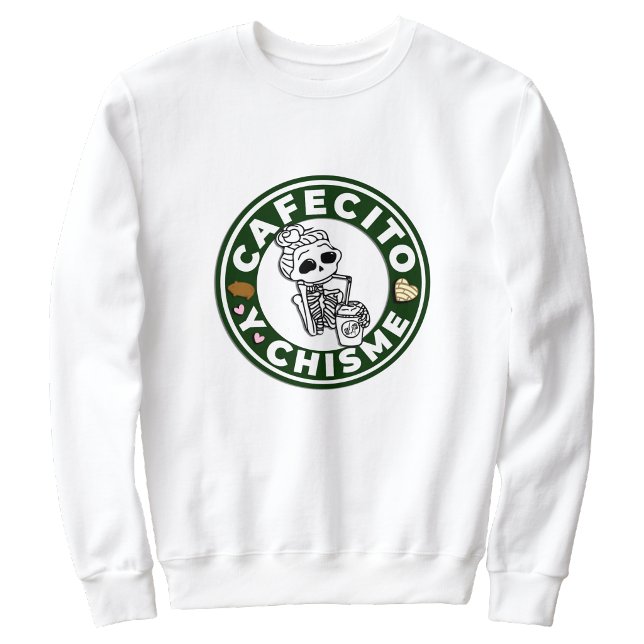 Sudadera Cafecito y Chisme Pan dulce Mexicano (Cafecito y Chisme Pan dulce Mexican Sweatshirt)