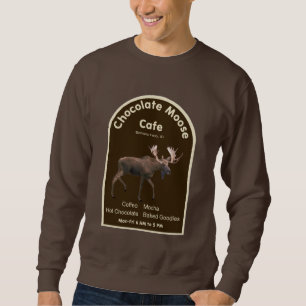 Sudadera Cafetería de chocolate Moose