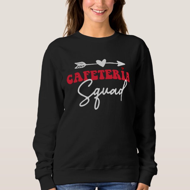 Sudadera Cafeteria Squad Lunch Lady (Anverso)