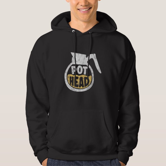 Sudadera Caffeine Cbd Coffee Cup Humor Pun (Anverso)
