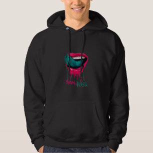 Sudadera Caída Al Contrario - Mercancías Oficiales - Lips T