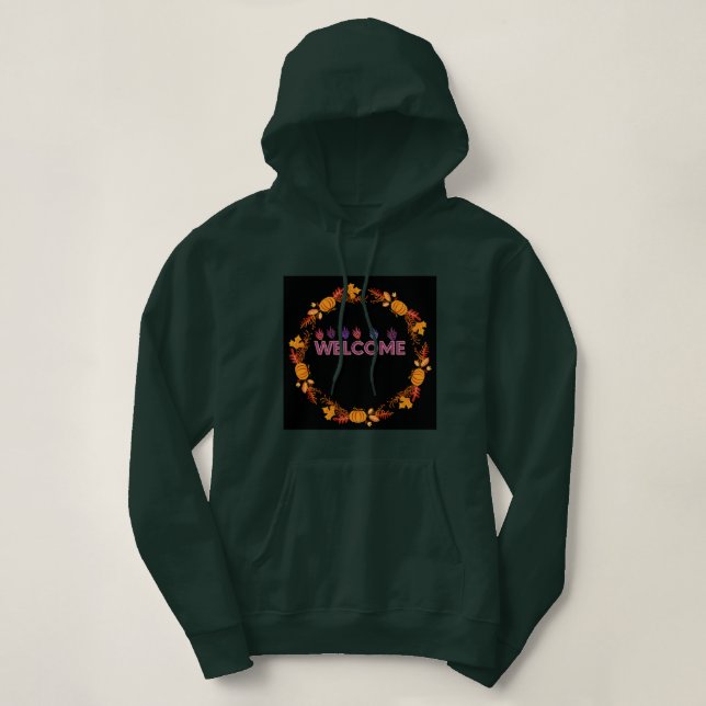 Sudadera Caída de Bienvenida (Diseño del anverso)