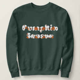 Sudadera Caída de la temporada de calabaza Personalizado de
