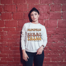 Sudadera Caída de las especias de calabaza