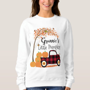 Sudadera Caída del Camión Rojo Grannie