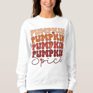 Sudadera Caída del otoño del retro de las especias de calab