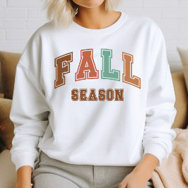 Sudadera Caída Temporada Trendy Otumn Varsity Sweatshirt