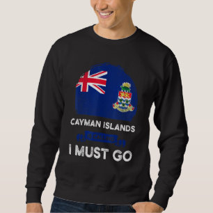 Sudadera Caimán está diciendo que debo ir a la bandera de l
