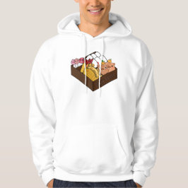 Sudadera Caja de Bento de Capibara Kawaii Lindo - Amante de