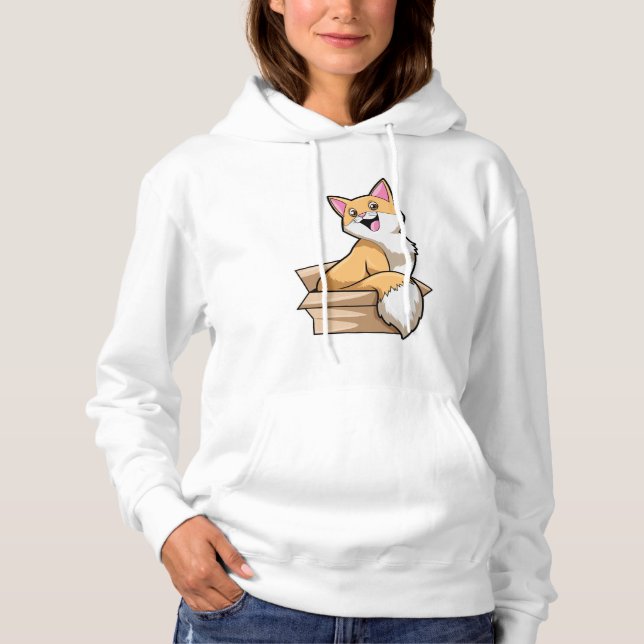 Sudadera Caja de gatos (Anverso)