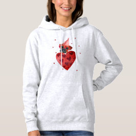 Sudadera Caja de regalo del Día de San Valentín para perro