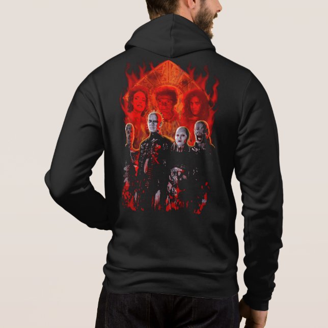 Sudadera Caja de rompecabezas de Cenobites Tributo de horro (Reverso)