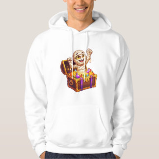 Sudadera Caja de Tesoros de Momia Adorable Halloween Truco