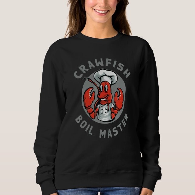 Sudadera Cajun Crawfish Boil Party Boil Master Mardi Gras S (Anverso)