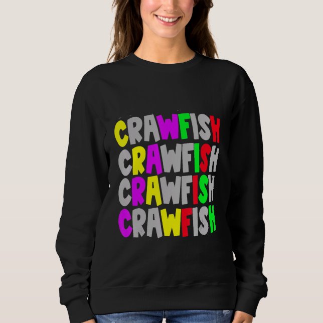 Sudadera Cajun Crawfish Food Crawfish Mudbug Tee (Anverso)