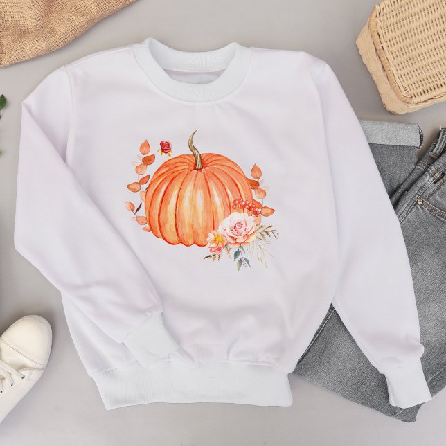 Sudadera Calabaza acuática y floraciones otoñales (Subido por el creador)