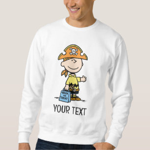 Sudadera Calabaza Charlie Brown Pirata Halloween