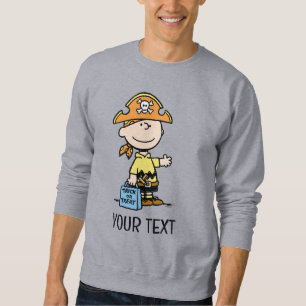 Sudadera Calabaza Charlie Brown Pirata Halloween