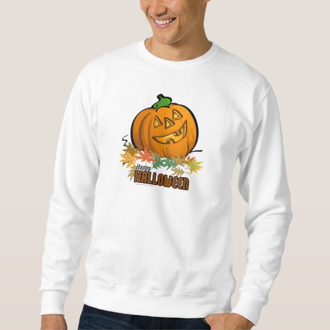 Sudadera Calabaza de animales fantasmales (Anverso)